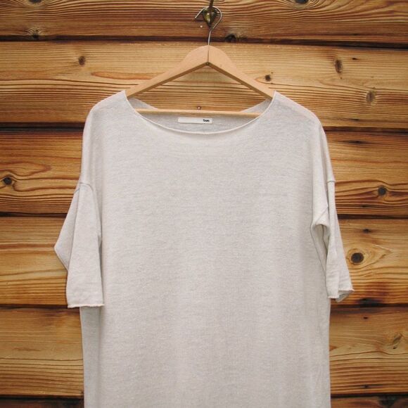 Evam Eva Knit Linen Dress - Picture 3 of 8